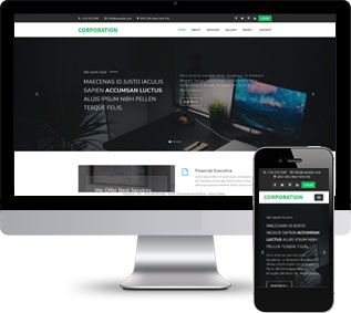 財務管理靜態(tài)模板,會計培訓html5模板