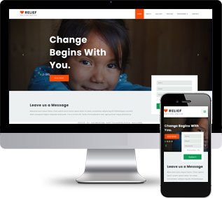 慈善救濟靜態(tài)模板,兒童福利html5模板