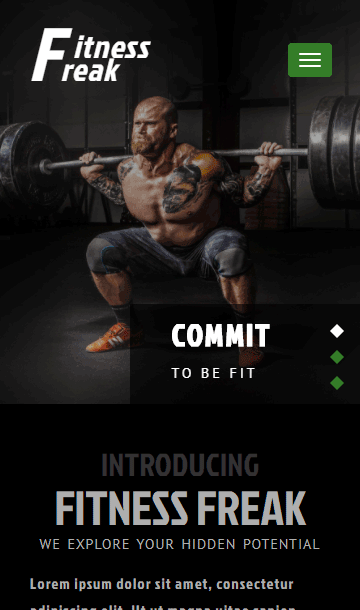 瑜伽靜態(tài)模板,健身房html5模板