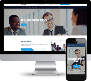 項目展示網(wǎng)頁模板,咨詢分析html5模板