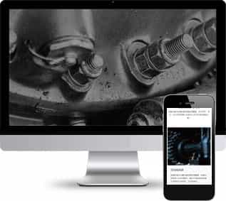 機(jī)械工業(yè)網(wǎng)頁(yè)模板,生產(chǎn)制造html5模板